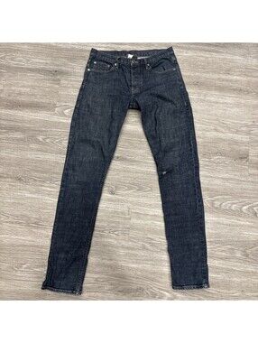 Burberry Brit Slim Straight Leg Pants Steel Blue mens size 30w 34 L